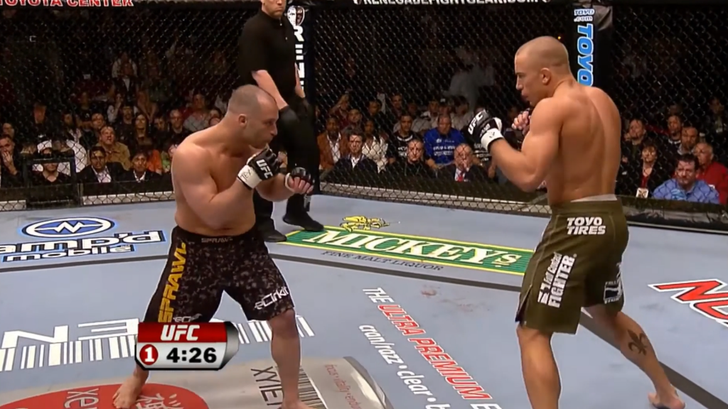 Opponent showing composure despite sustained pressure