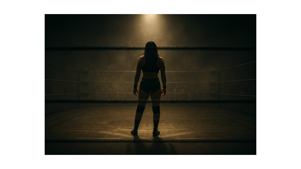 Hero Image Prompt (16:9) Cinematic wide shot of a lone wrestler standing in the center of a dimly lit ring, surrounded by faint reflections of past matches in the ropes. Symbolizes life’s journey and the lessons learned through struggle. No text or logos, high-contrast, dramatic sports-photography look, 1200×675 master. Inline Image Prompt (3:2) Close-up of a wrestler tying their boots in the locker room, light hitting only the hands and laces, representing preparation, discipline, and quiet resilience. 1200×800 master.